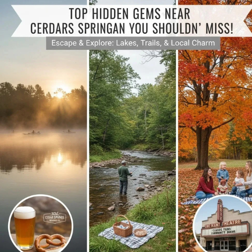 Top Hidden Gems Near Cedar Springs, Michigan You Shouldn’t Miss! 